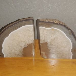 Geode bookends